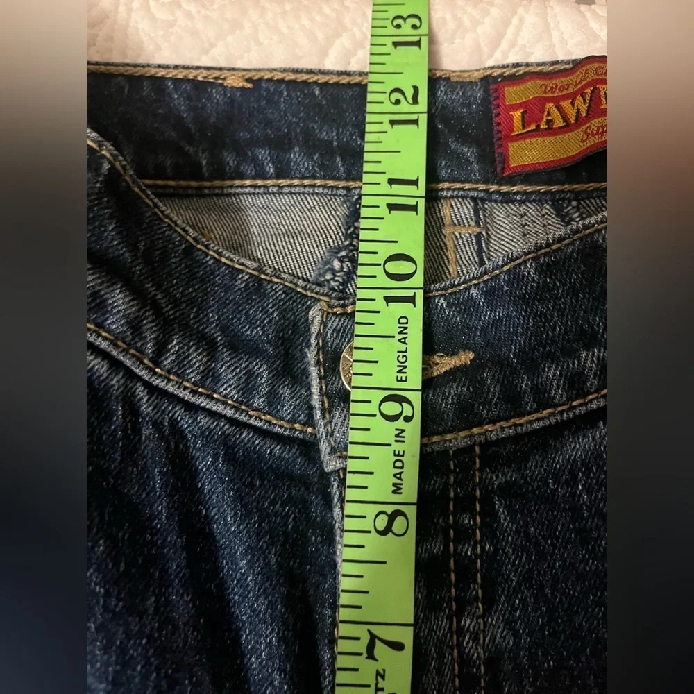 Vintage Lawman  Western Jeans  chain design, size 7
